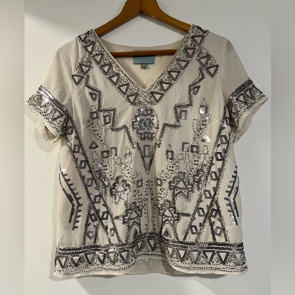 Sequined Blouse